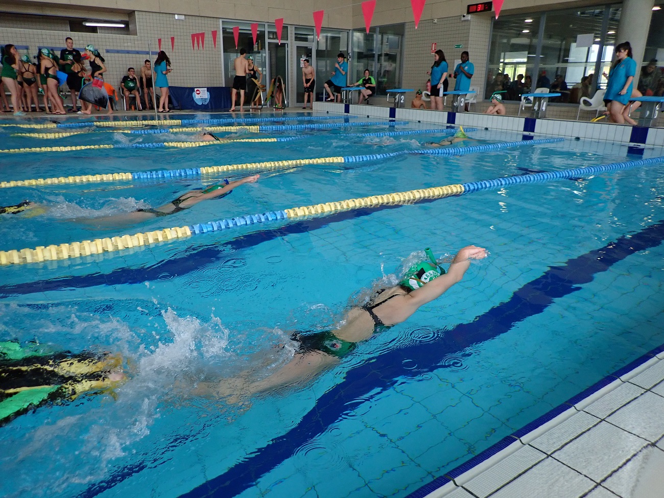 Resultados y puntuación 4ª jornada JDN de Natación con Aletas